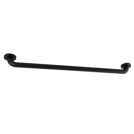 Kingston Brass Contemporary GDR814320 Silver Sage 32" X 1-1/4" OD ADA Grab Bar, Matte Black, 34.81 L, Brass GDR814320